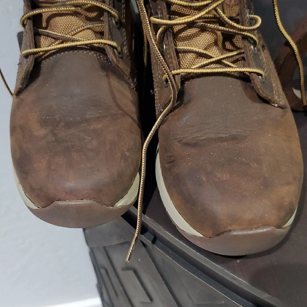 Carhartt Men's Brown and Tan Boots
